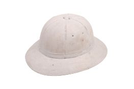 A Hawkes & Co Cork Patent six panel pith helmet.