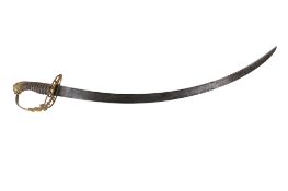 An 1803 pattern George III infantry sword.