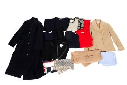 A collection of assorted Jaeger women's clothing.