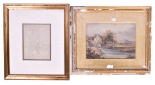 Two 19th century English school pictures.