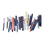 A collection of fountain pens.