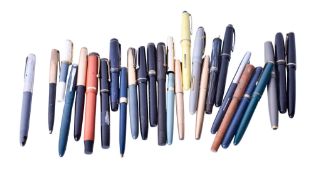 A collection of fountain pens.