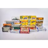 An assortment of diecast model vehicles.