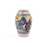 A Poole Pottery 1930s shape 599 vase.