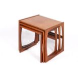 A mid-20th century G-Plan 'Quadrille' nest of three tables.