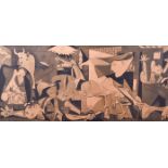 Pablo Picasso (1881-1973) - Guernica, print. Framed.