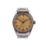 A gentleman's Tudor Oyster Prince 34 stainless steel wristwatch.