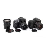 Two Sony Digital SLR Cameras.
