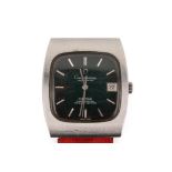 An Omega Constellation watch, without strap.