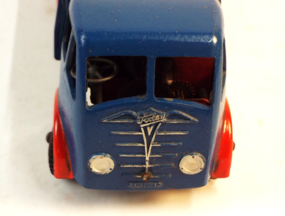 Shackleton Model Foden FG6 Six Wheeler Tipper Lorry In Blue and red ...