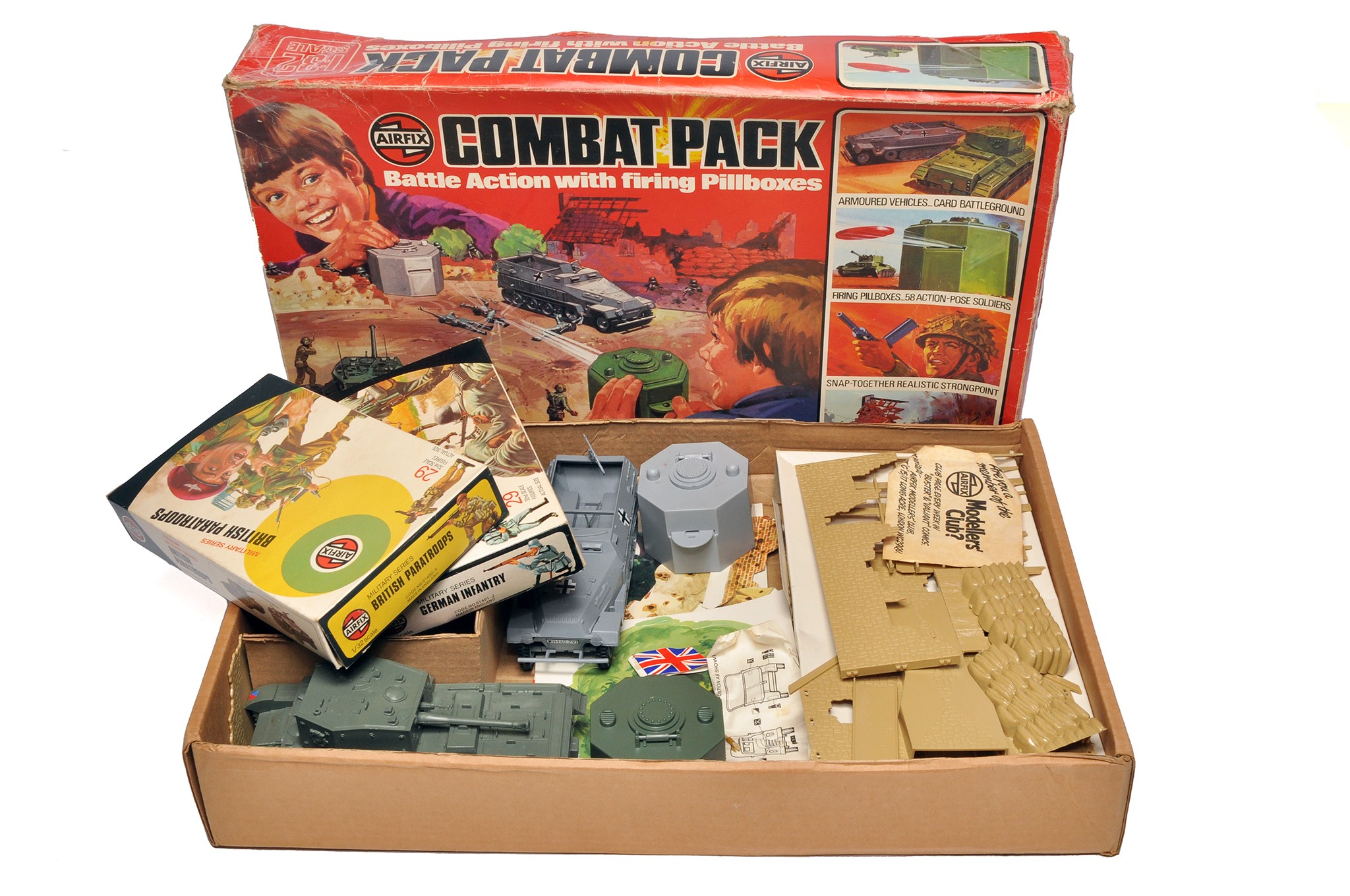Airfix No. 51511-3 Combat Pack Set. With contents as shown. Set is ...