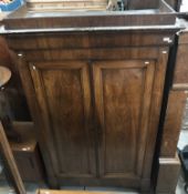A 19th Century French mahogany armoire in the Louis Philippe taste,