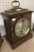 A 19th Century mahogany cased mantel clock,