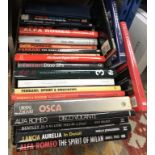 A collection of assorted modern coffee table books on various motor sports and cars to include