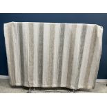 A pair of Dunelm polyester blue, silver