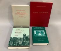 Rodolfo Lanciani Forma Vrbis Romae a portfolio of maps of the city of Rome together with Richardsons