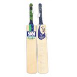 Cricket Bats to include a Surrey CCC Kookaburra Bubble Bat hand signed by twenty and an unused