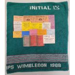 1962-1982 Wimbledon Tennis Tickets: spectator and other tennis ticket stubs, U21 Northern lawn