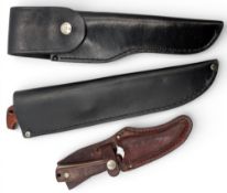Hunting Knives Collection to include a Buck 119 USA, Svord New Zealand, and a small Schrade 152 USA,