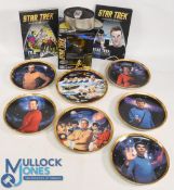 Star Trek Merchandise to consist of 6 picture plates by Hamilton Collection, Amok Time Kirk vs Spock