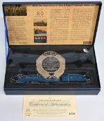 Hornby R3612 LNER, A4 Class, 4-6-2, 4468 Mallard Era 3 80th Anniversary Pack limited edition 1135/