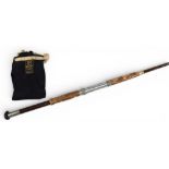 Hardy Alnwick saltwater hollow glass boat rod, 6ft 9” 2pc inc detachable handle, 12lb line weight,