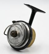 Arthur Allan Ltd., Glasgow Spinet threadline casting reel, RHW, half bail, front drag, turns well.
