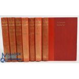 7X HUNTING PERIOD HARDBACK BOOKS - Mr Sponge's Sporting Tour 1899 x2, Plain or Ringlets? 1900 x2,