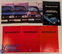 VINTAGE VW VOLKSWAGEN CAR SALE BROCHURES - Classic Cars, Scirocco 1978, 1977, 1980, accessories
