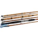 Sealey Octopus "The Craster" split cane light boat rod, 8ft 2pc, alloy sliding reel fittings and