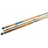 Edgar Sealey Gold Seal 11 lb solid glass boat rod 8ft 2pc, 24" handle with alloy sliding reel