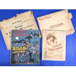 THEATRE PROGRAMMES – A CHINESE HONEYMOON (2) – Features second anniversary October 5th 1901 and