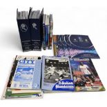 Collection of Bolton Wanderers home match programmes 2007/08 RCD Espanyol (friendly), Manchester