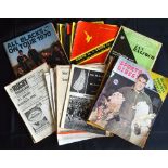 1960s/70s NZ Rugby Miscellany (c.20): Internal match programmes, various inc All Black trials