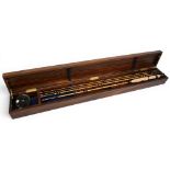 Scarce Hardy Pall Mall Centenary Brass Perfect Reel and Gold Medal Rod Set 1892-1992, No 098/100.