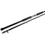 Abu Atlantic Clipper 13L boat/pier rod, 9ft 9” 2pc (inc detachable handle), twin composite grips,