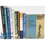 10x Fishing Books – Shooting Game 1980 Michael Kemp, Fowling Duck 1994 Mike Swan, Coarse Fishing for
