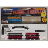 Railway - Hornby 00 gauge Night Mail Electric Train Set R591, unused exclusive set from