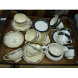 Two Royal Doulton part tea sets, 'Albany' and 'Biltmore'.