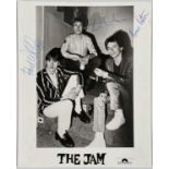 THE JAM - FULLY SIGNED PROMOTIONAL PHOTO.
