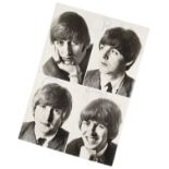 THE BEATLES - RINGO SIGNED PHOTO.