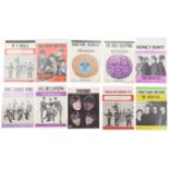 THE BEATLES - COLLECTION OF SHEET MUSIC AND SONGBOOKS.