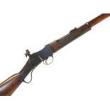 Martini .22lr Martini rifle, serial number 7626, 285inch barrel with Birmingham proof marks, secured