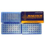 Magtech .357 ammunition, 200 rounds with158 grain FMJ FN bullets, all commercially made but most