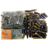 16 bore ammunition, to include 90 loose cartridges, two boxes of 25 cartridges, and also 80 new