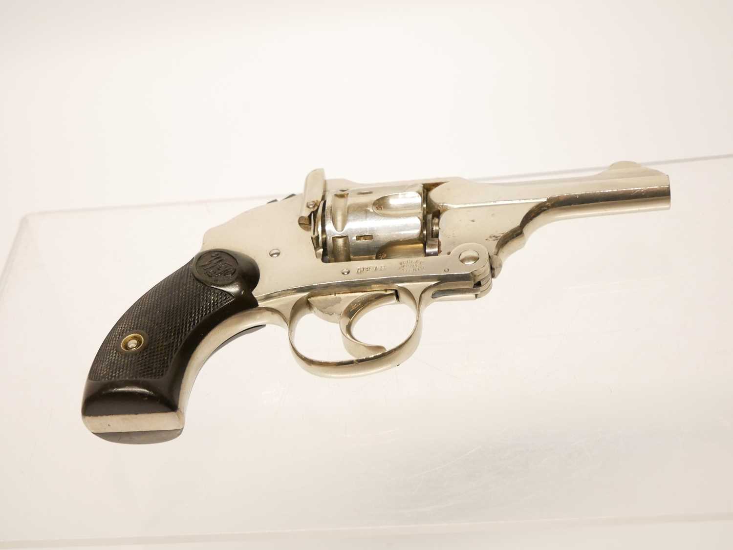 Webley W.P. Hammerless .320 revolver, serial number 51298, 3inch ...