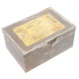 Kynoch .450 / 400 ammunition, 10 cartridges sealed in tropical issue tin box. UK FIREARMS LICENCE