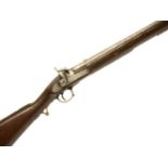 East India Company .750 Pattern 1843 type F percussion musket, 39 inch sighted barrel with London