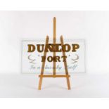 Automobilia & Advertising Interest Original "Dunlop 'Fort'" Glass Sign