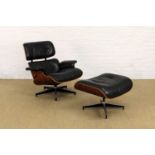 Charles & Ray Eames for Herman Miller® "EA 670" Lounge Chair and "EA 671" Ottoman